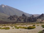 Mitten in den Las Cañadas, dem Teide-Plateau